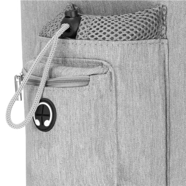 Állatszállító kocsi, dupla 2 külön rekesszel, maximum 22 kg, 55x34x26 cm, szürke - Image 9