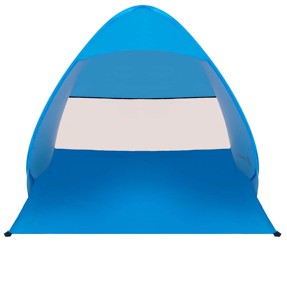 POP-UP onnyilo strand sátor szellozo haloval es UV-vedelemmel, 160x140x115 cm, kek - Image 17