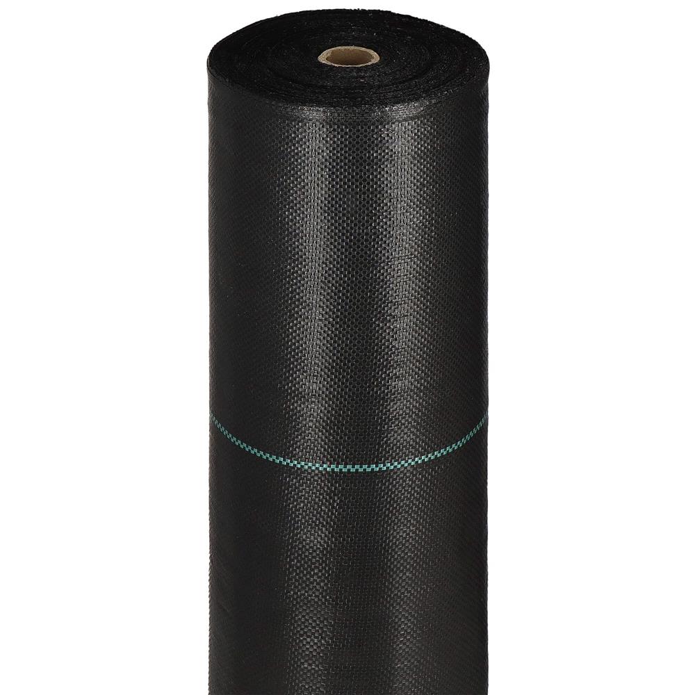 Agrotextil fólia talajtakarásra, gyomellenes, UV-szűrős, 100 x 0,8 méter, 70 g/m², fekete színű - Image 10
