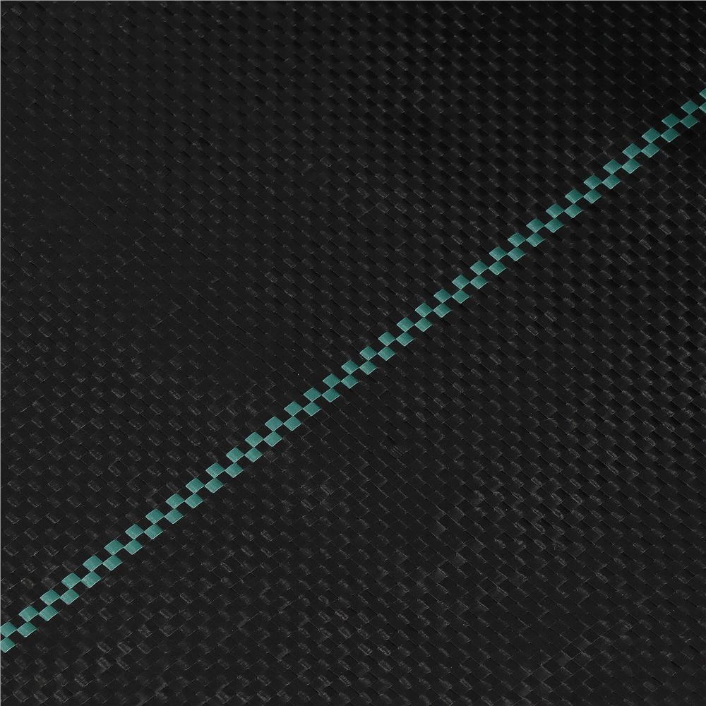 Agrotextil fólia talajtakarásra, gyomellenes, UV-szűrős, 100 x 0,8 méter, 70 g/m², fekete színű - Image 7