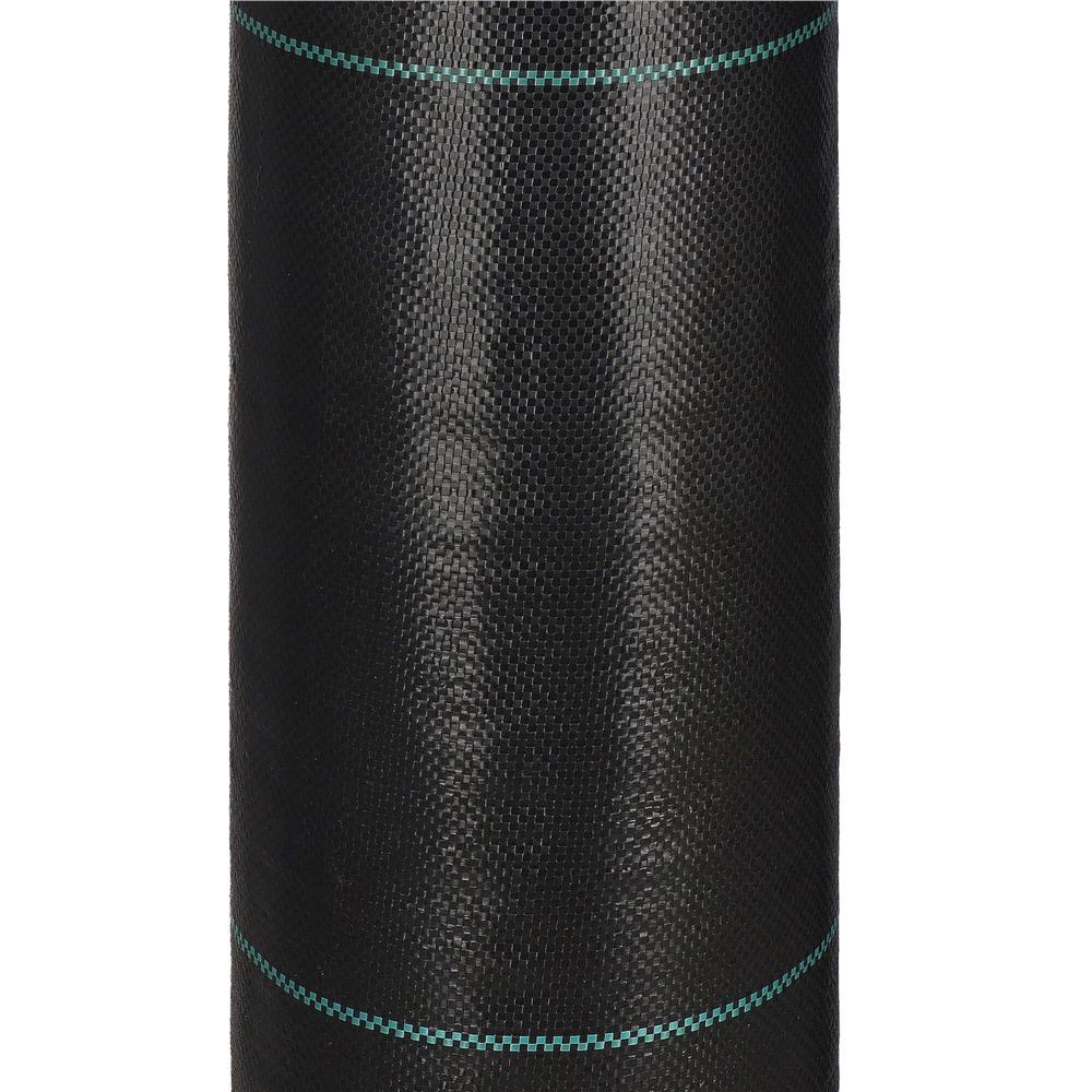 Agrotextil fólia talajtakarásra, gyomellenes, UV-szűrős, 100 x 0,8 méter, 70 g/m², fekete színű - Image 9