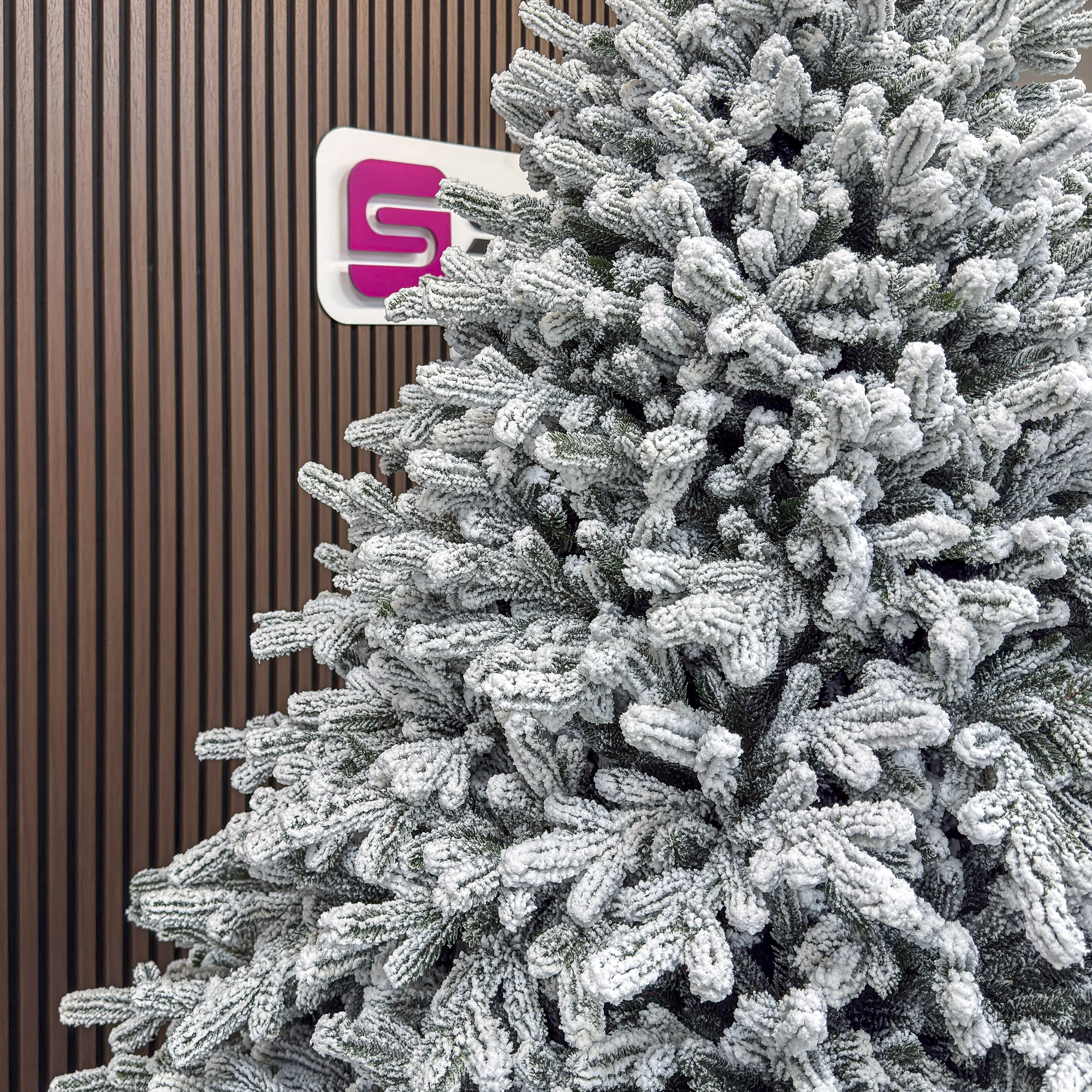 Mesterséges karácsonyfa Sersimo Alessandra Elite, havas, 2D+3D kevert tűkkel, 230 cm - Image 8