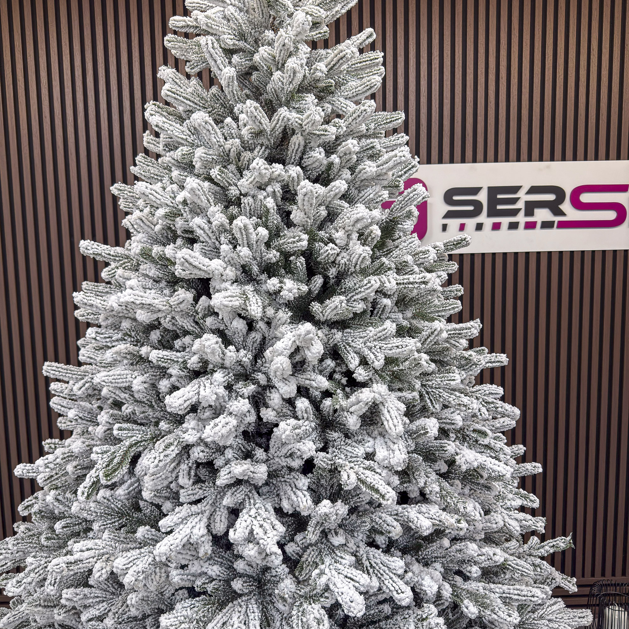 Mesterséges karácsonyfa Sersimo Alessandra Elite, havas, 2D+3D kevert tűkkel, 230 cm - Image 11