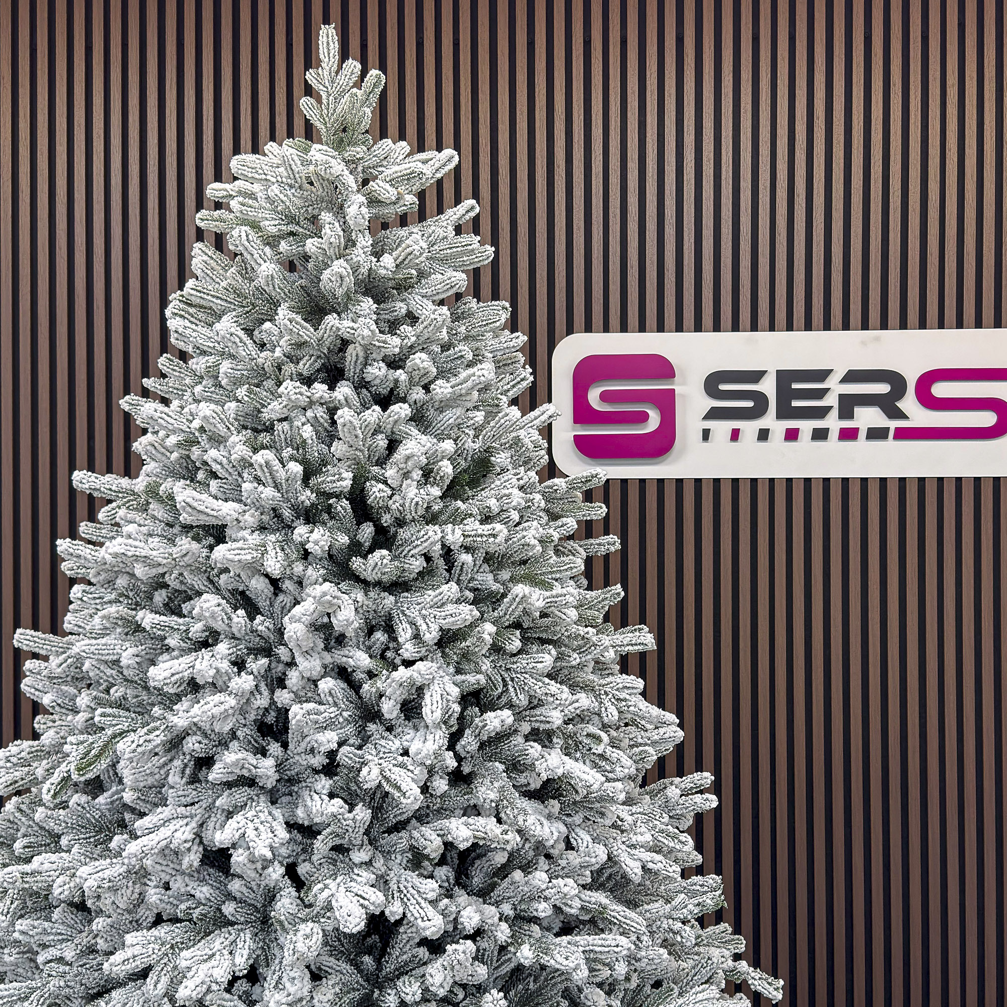 Mesterséges karácsonyfa Sersimo Alessandra Elite, havas, 2D+3D kevert tűkkel, 230 cm - Image 12