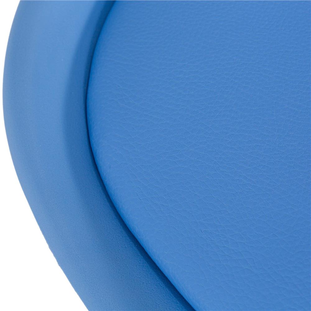 Ergonomikus irodai szék, hab ülőfelülettel, állítható magasságú, max. 120 kg, 90x49x48 cm, kék - Image 13