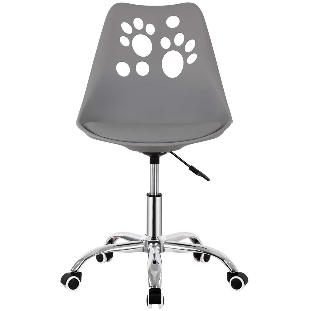 Ergonomikus irodai szék, hab ülőfelülettel, állítható magasságú, max. 120 kg, 90x49x48 cm, szürke - Image 18