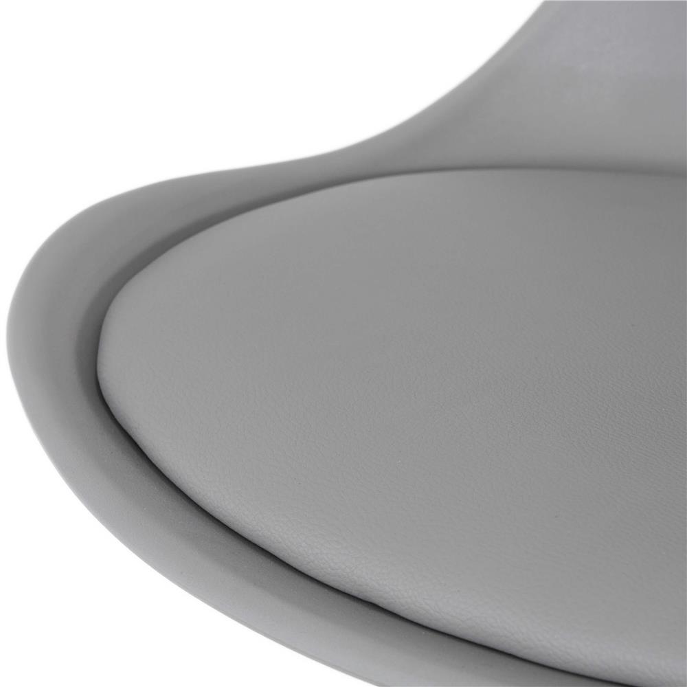 Ergonomikus irodai szék, hab ülőfelülettel, állítható magasságú, max. 120 kg, 90x49x48 cm, szürke - Image 23