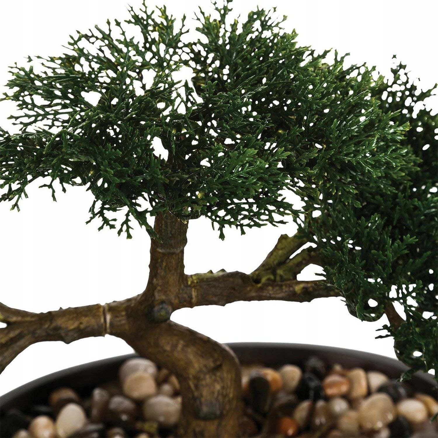 Atmosphera mesterséges bonsai kerámia cserépben, 32x16x23 cm, fekete - Image 3