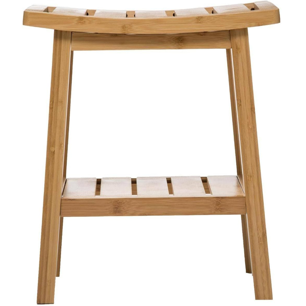 5Five Bambou Natural tárolós zsámoly, bambuszból, 40x25x46 cm, natúr - Image 6