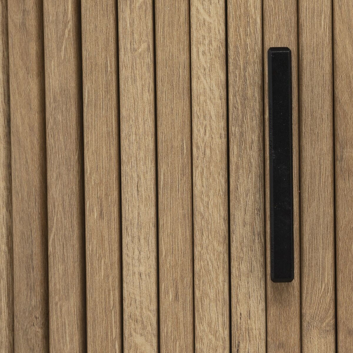 Atmosphera Colva dohányzóasztal 2 tolóajtóval, MDF és acél, 120x60x41 cm, bézs - Image 7