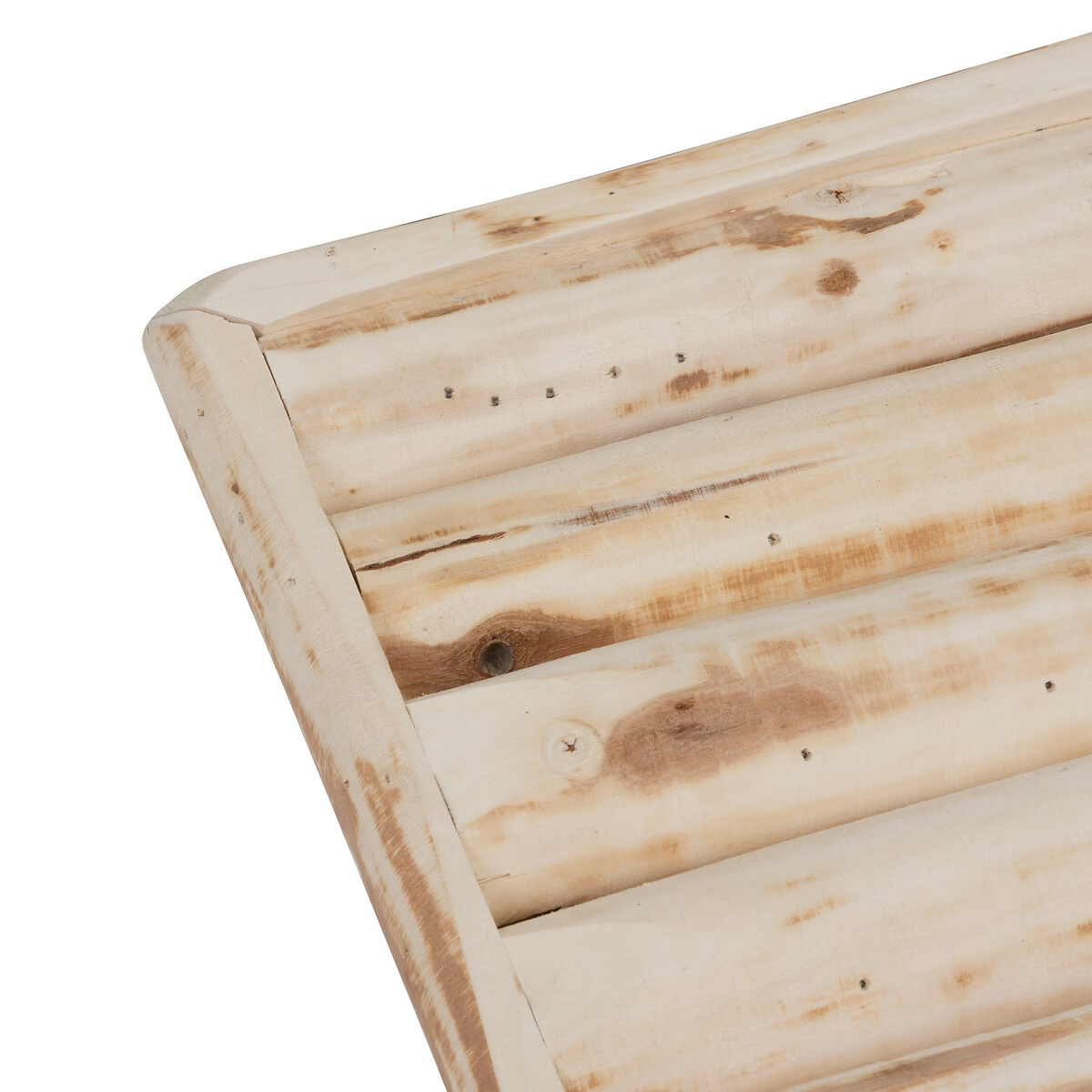 Atmosphera Woody bancuta decorativa din lemn de plop, stil natural, 70x26x31 cm, bej - Image 3
