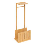 5Five Bamboo WC-papírtartó tartalék tárolóval, bambusz, 31x21x82 cm, natúr