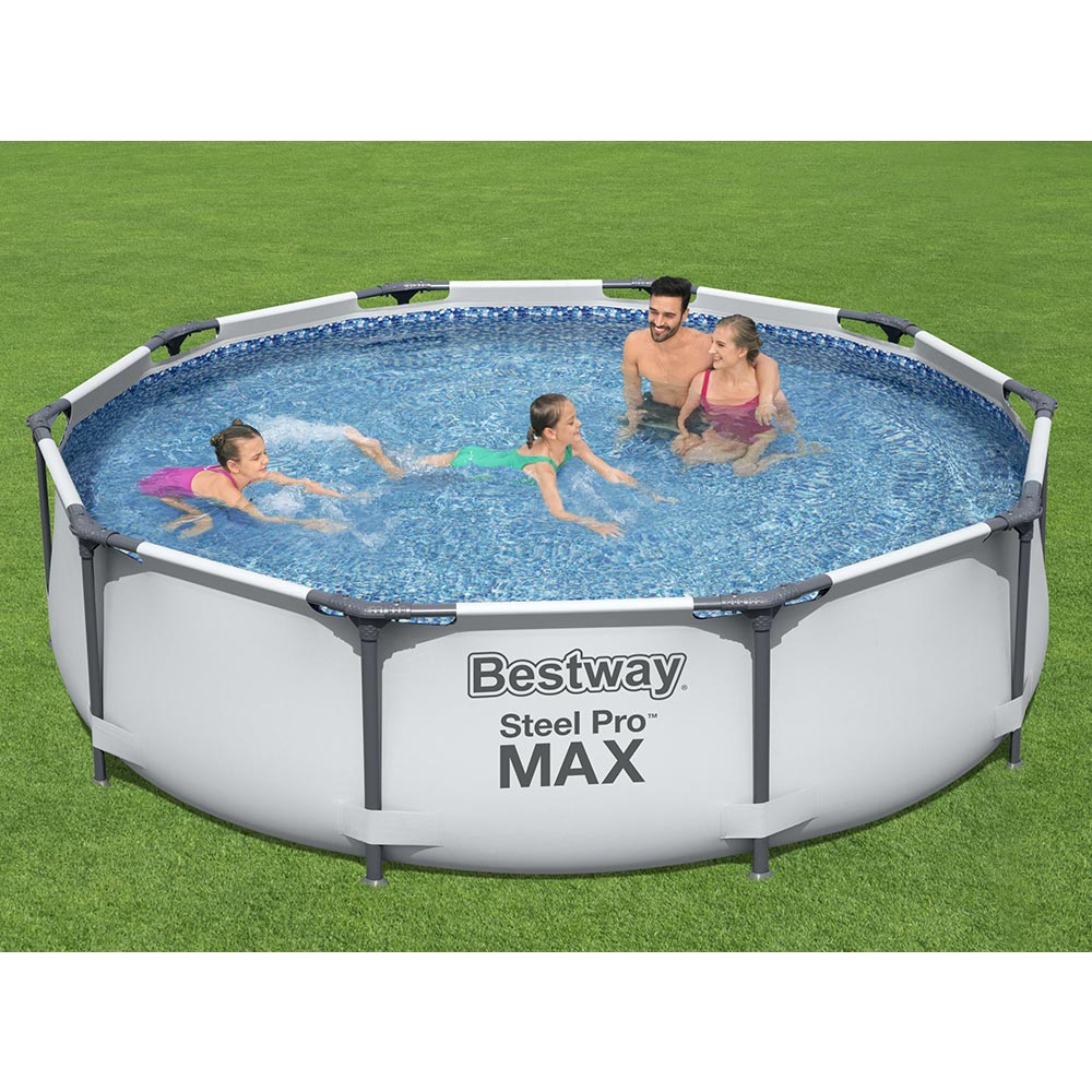 Bestway Steel Pro MAX fémvázas medence, 305x76 cm, minden tartozékkal együtt - Image 10