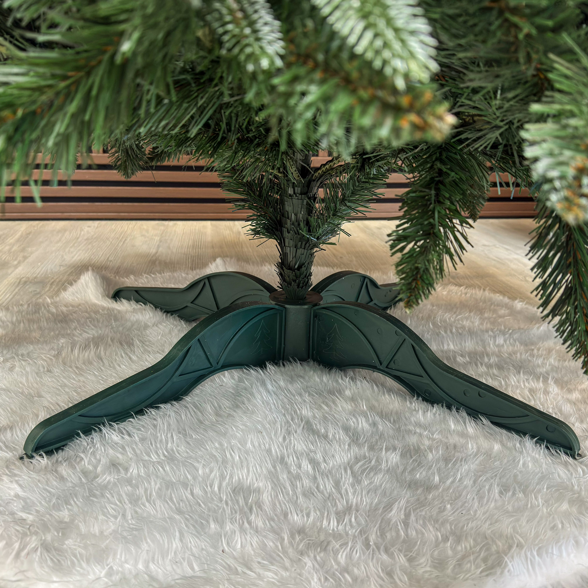 Sersimo Miahelene Elite mesterséges karácsonyfa, zöld havas, bogyókkal, 2D+3D mix, 220 cm - Image 3