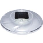 Bestway Flowclear 58111 úszó LED medencelámpa, többszínű, napelemes töltéssel