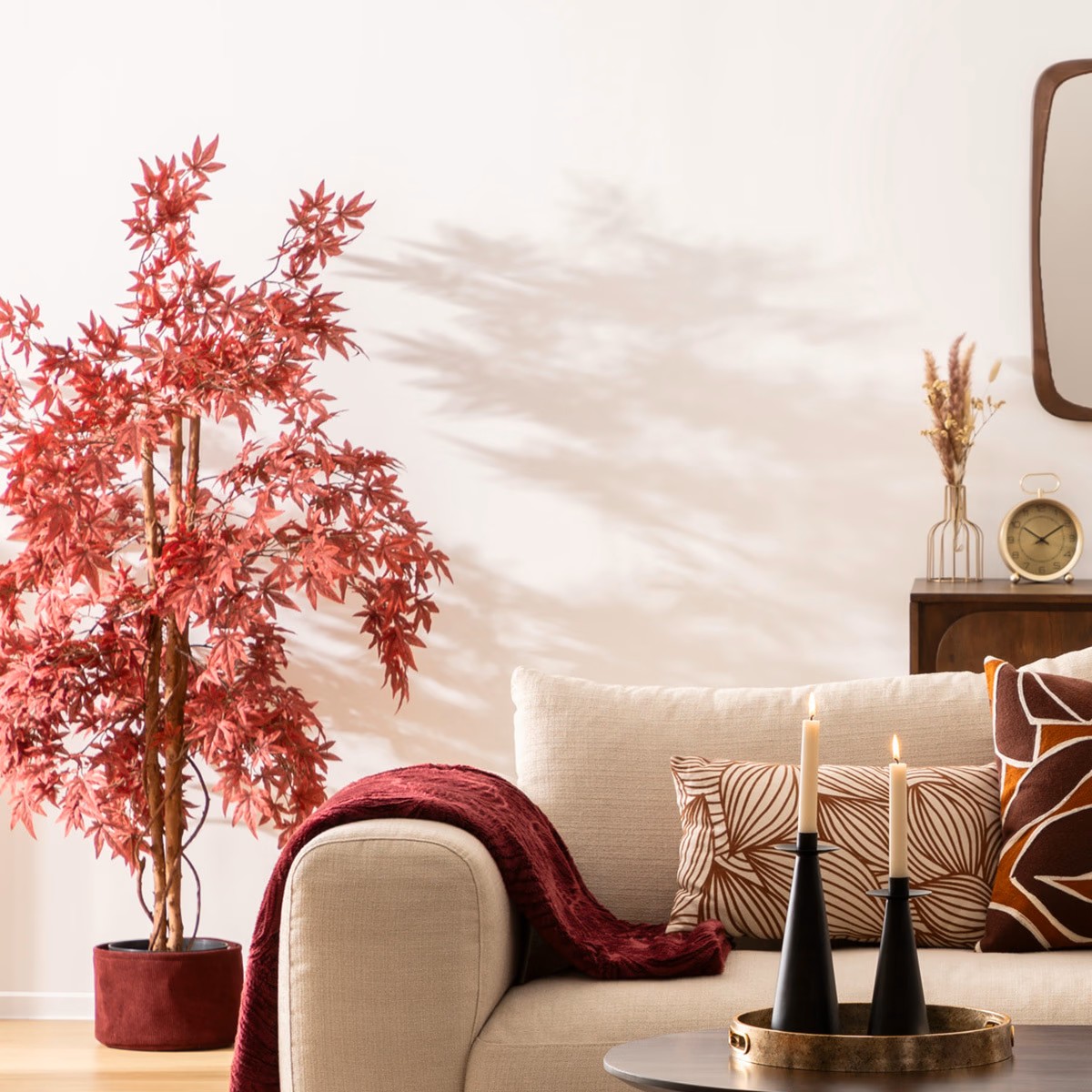 Atmosphera őszi juhar műnövény cserépben, 150 cm, többszínű - Image 2