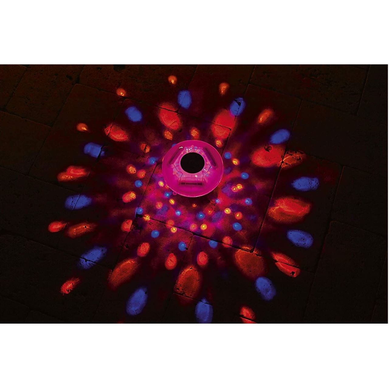 Bestway Flowclear 58111 úszó LED medencelámpa, többszínű, napelemes töltéssel - Image 5