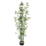 Atmosphera bambusz műnövény kerámia cserépben, 180 cm, zöld