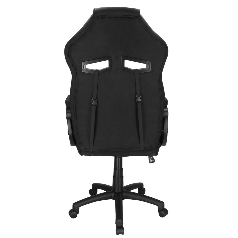 Ergonomikus irodai szék, magasságállítással, hintafunkcióval és deréktámasszal, 59x52x125 cm, fekete - Image 10