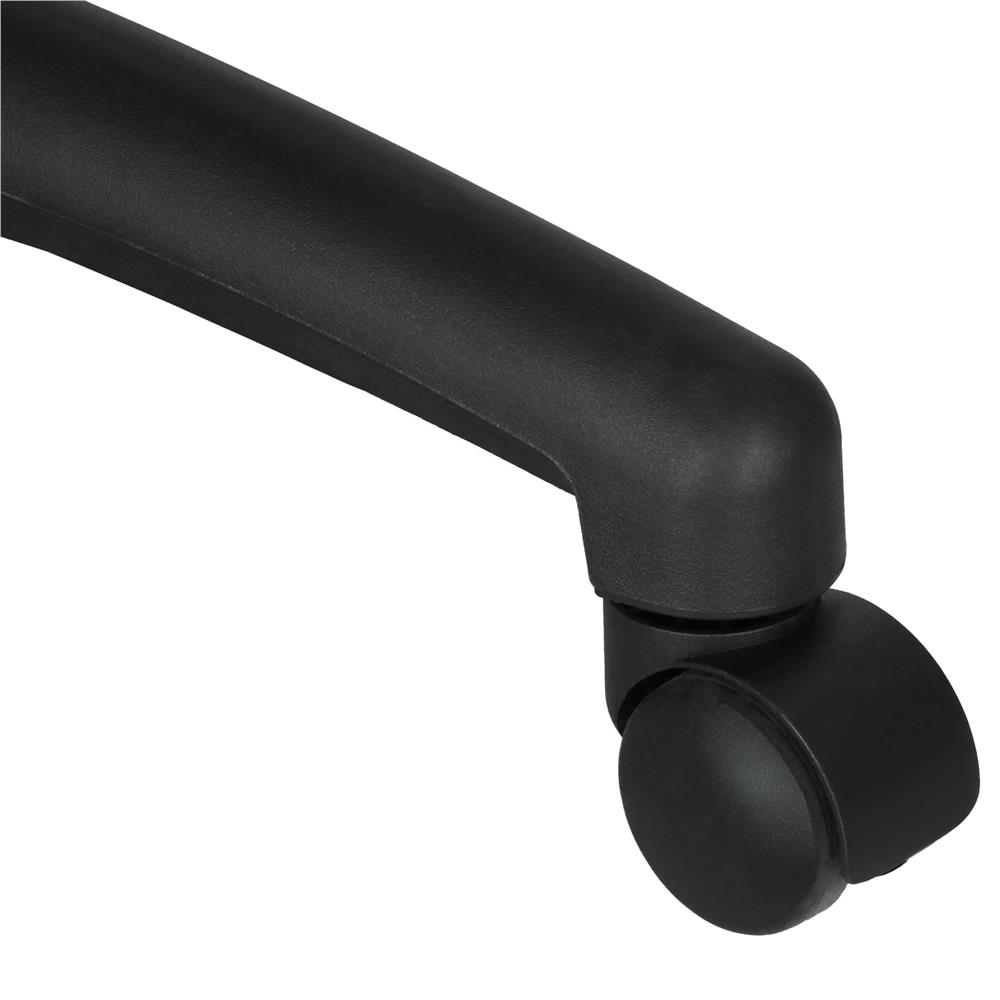 Ergonomikus irodai szék, magasságállítással, hintafunkcióval és deréktámasszal, 59x52x125 cm, fekete - Image 11