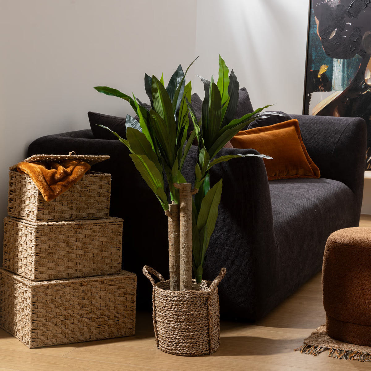 Atmosphera Dracena műnövény cserépben, 105 cm, zöld - Image 2