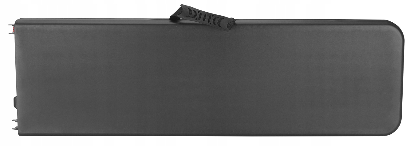 Összecsukható pad kertbe vagy cateringhez, HDPE, 180x28x43 cm, fekete - Image 9