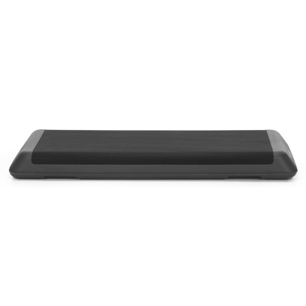 Profi állítható aerobik step pad, 3 fokozatban állítható, PP, max. 350 kg, 108x29x20 cm, fekete-szürke - Image 8