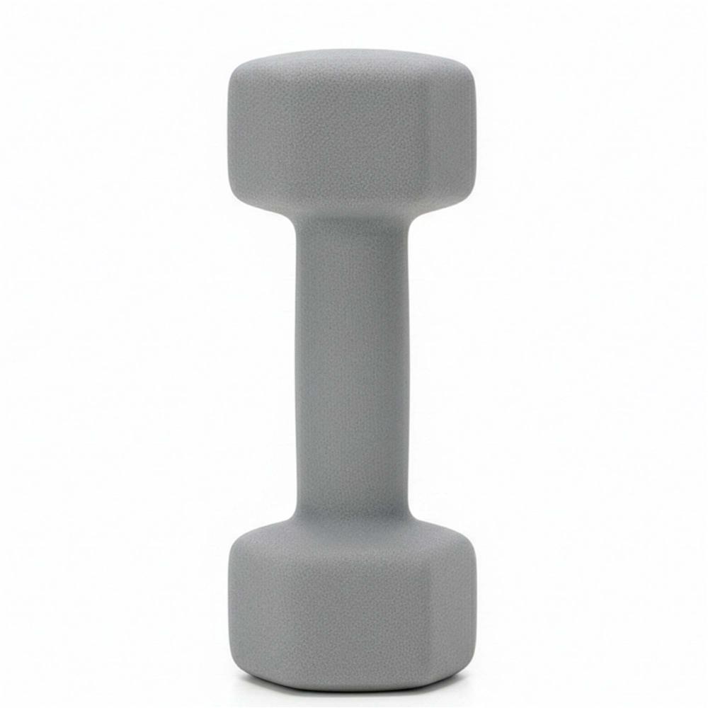 Öntöttvas kézisúlyzó készlet neoprén bevonattal, 12 kg, tartóállvánnyal, hatszögletű végekkel, 2x1 kg, 2x2 kg, 2x3 kg, többszínű - Image 6