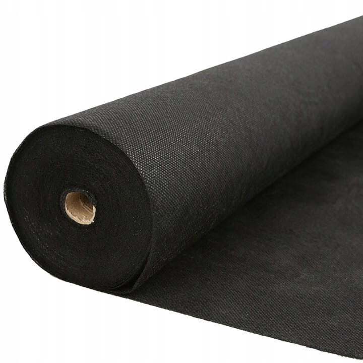 Talajtakaró agrotextil fólia, gyomellenes, UV-szűrővel, 10 x 1 méter, 50 g/m², fekete