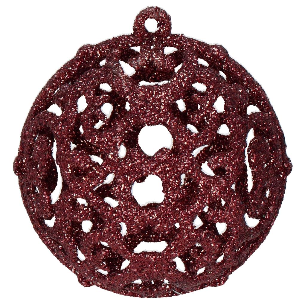 Karácsonyfa dísz szett gömbökkel és csúcsdísszel, 101 darab, műanyag, 3–7 cm, barna és rose gold - Image 19