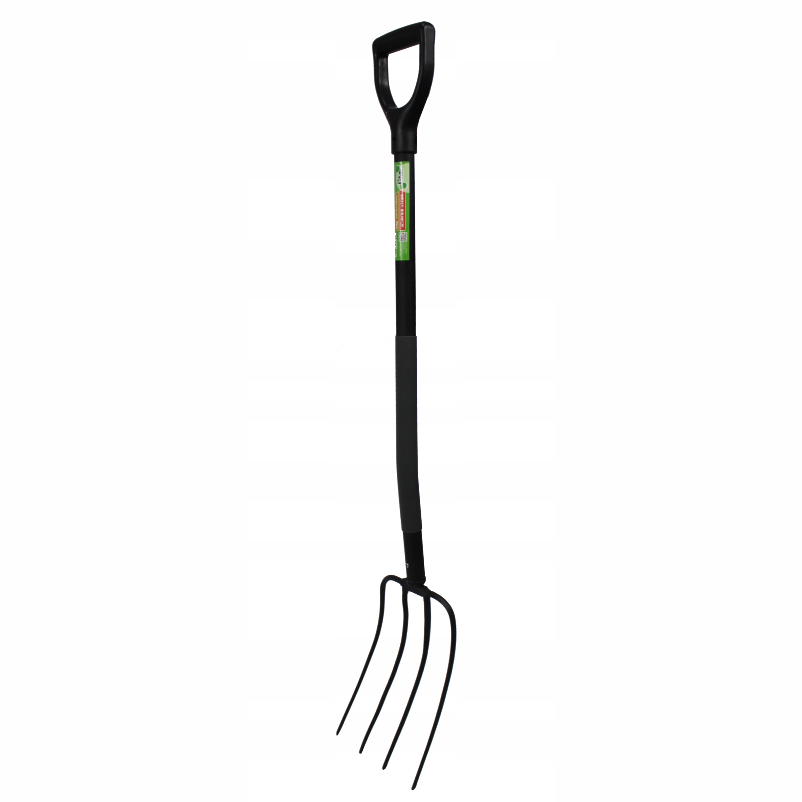 Acél kerti villa D alakú markolattal, 120 cm, fekete - Image 3