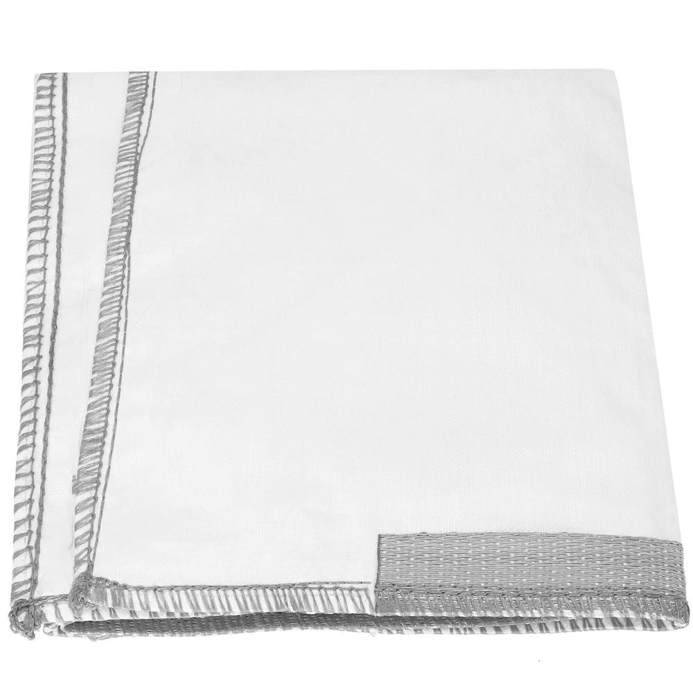 Nagy teherbírású kerti Big Bag zsák levelekhez és zöldhulladékhoz, 1200 l, 1000 kg, 90x90x145 cm, fehér - Image 14