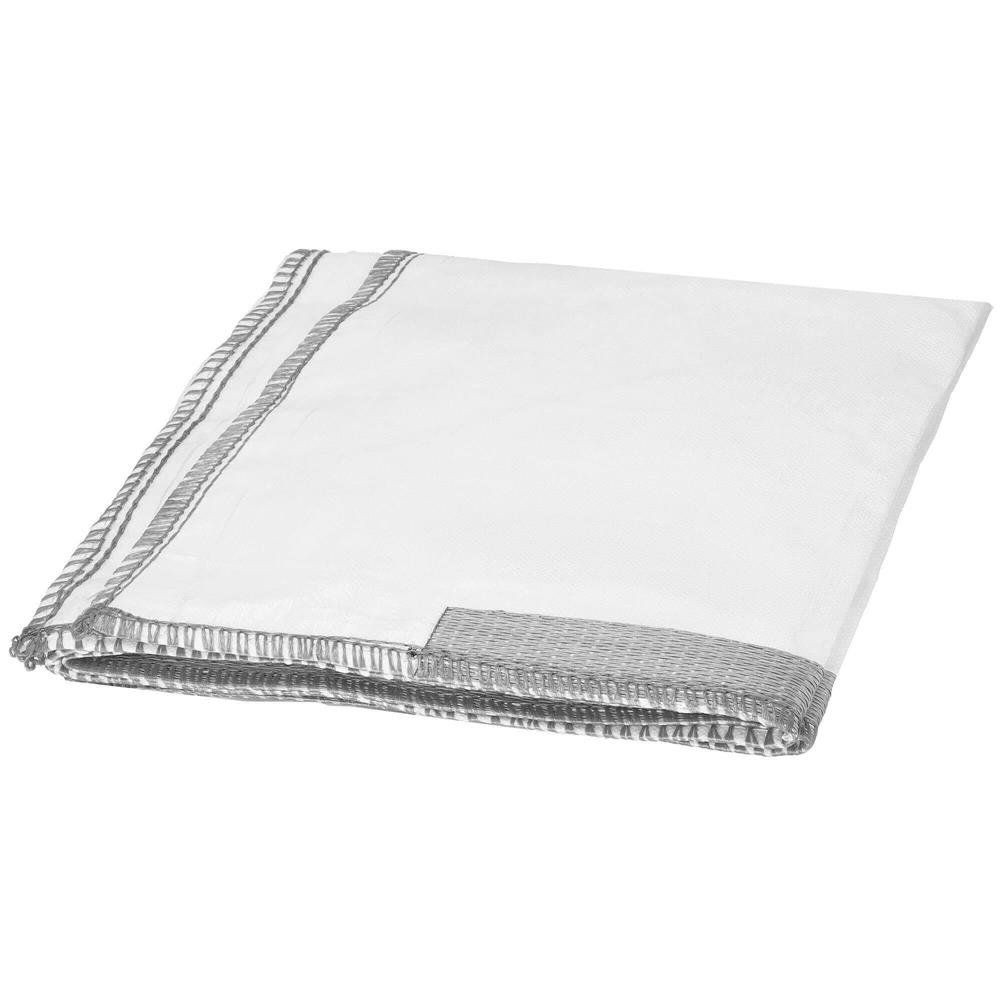 Nagy teherbírású kerti Big Bag zsák levelekhez és zöldhulladékhoz, 1200 l, 1000 kg, 90x90x145 cm, fehér - Image 9