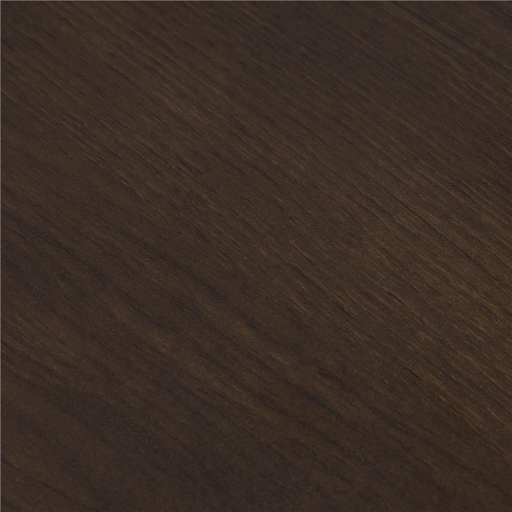 Fém virágtartó állvány, kerek MDF polccal, 32x32x43 cm, fekete - Image 5