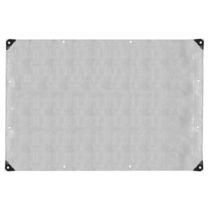 Laminált vízálló polietilén ponyva, 260 g/m², 3x4 m, szürke