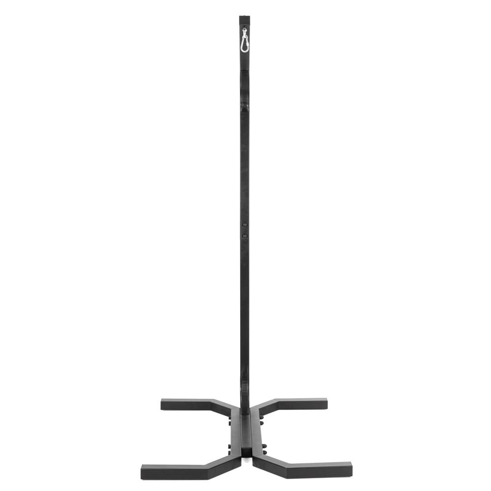 Fészekhinta vagy függőágy állvány, acél váz, max. 180 kg, 92x92x205 cm, fekete - Image 16