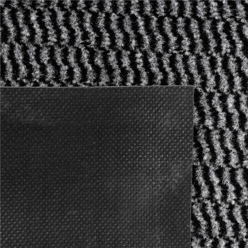 Nedvszívó, szennyeződéstaszító bejárati szőnyeg, csúszásgátló PVC, 60x90 cm, szürke - Image 9