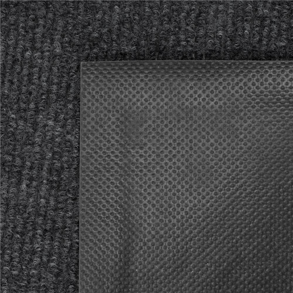 Szennyeződésgátló, nedvszívó bejárati szőnyeg, csúszásgátló PVC, 90x150 cm, szürke - Image 8
