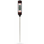 Digitális hőmérő grillhez vagy konyhai használatra, szondával, 22 cm, LCD kijelzővel.
