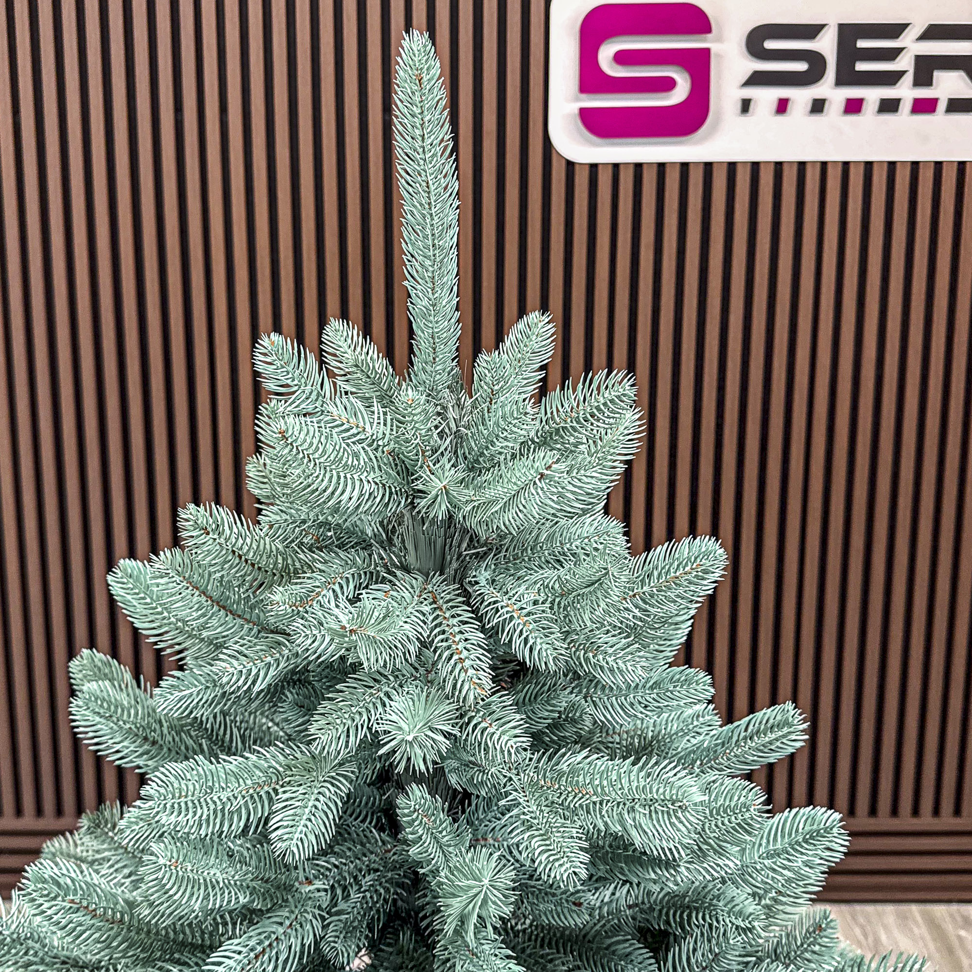 Sersimo Laponia Select ezüst műfenyő, Christmas Deluxe, teljes 3D, 180 cm - Image 3