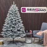 Mesterséges karácsonyfa Sersimo, Laponia Select, havas, teljes 3D, 250 cm