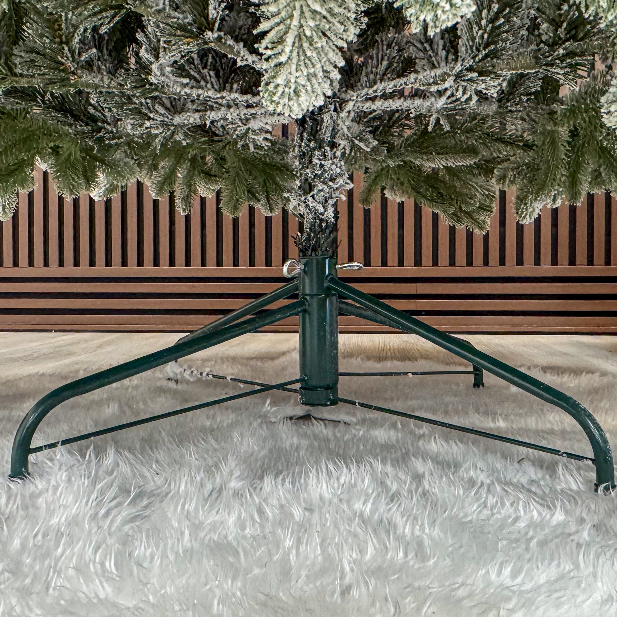 Műfenyő Sersimo Lore d’Neige Elite, havas, 2D+3D kevert ágakkal, 200 cm - Image 6