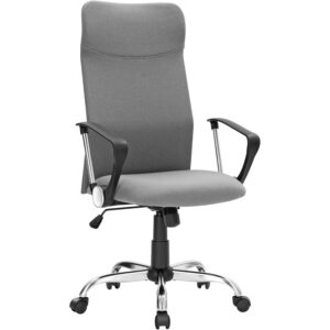 SONGMICS ergonomikus irodai szék, állítható magassággal, 63x63x120 cm, szürke
