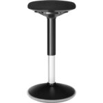 SONGMICS ergonomikus irodai ülőke, állítható magassággal, 360°-ban forgatható, 56–81 cm, fekete