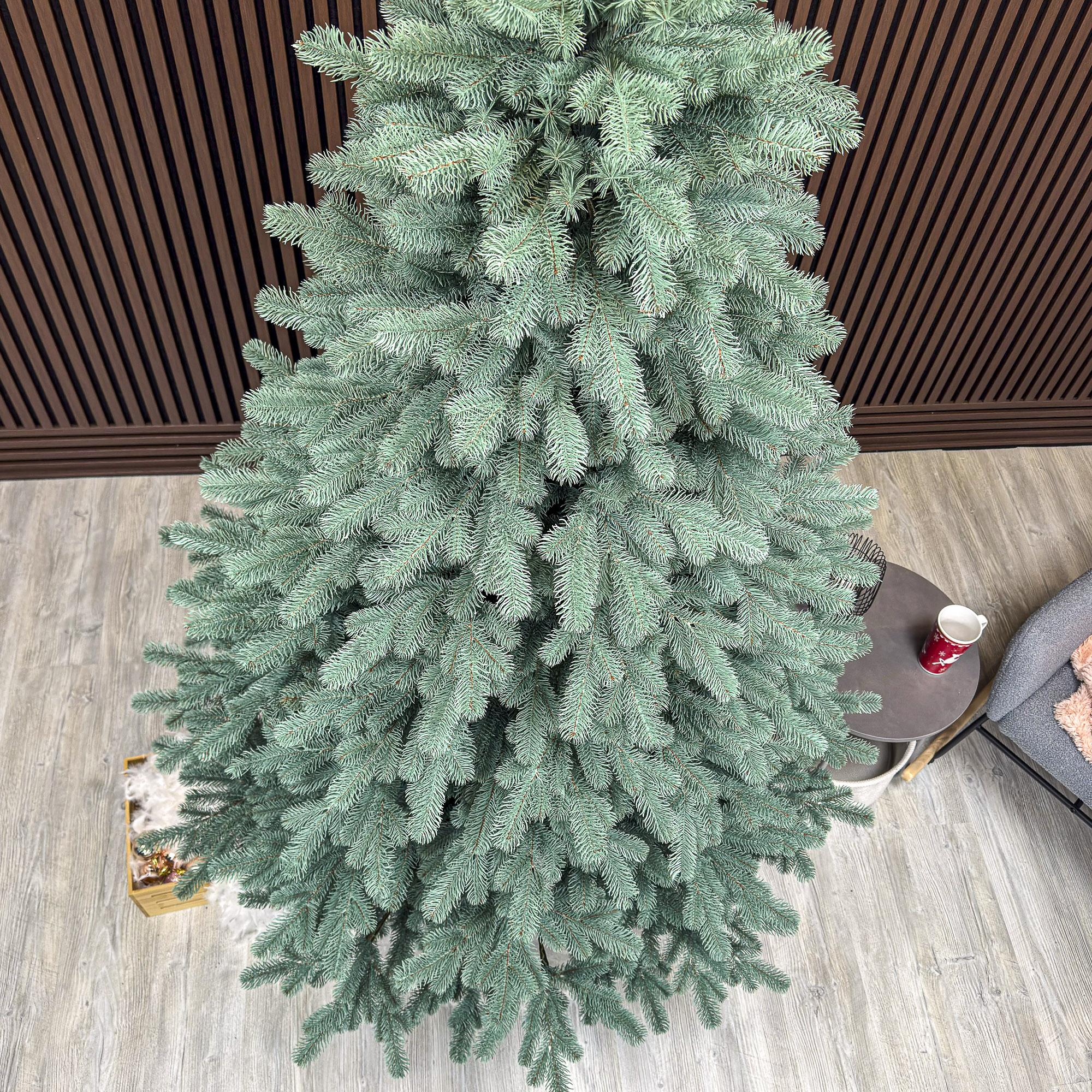 Sersimo Kovalivka Select ezüst műfenyő, Christmas Deluxe, teljes 3D, 230 cm - Image 5