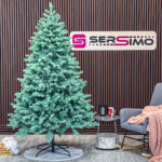 Műfenyő Christmas Deluxe by Sersimo, Kovalivska ezüst, 3D, 230 cm