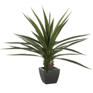 Atmosphera Agave gigant műnövény cserépben, 104x104x127 cm, zöld