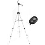 Univerzális alumínium fotó állvány (tripod) Bluetooth távirányítóval, 34–103 cm