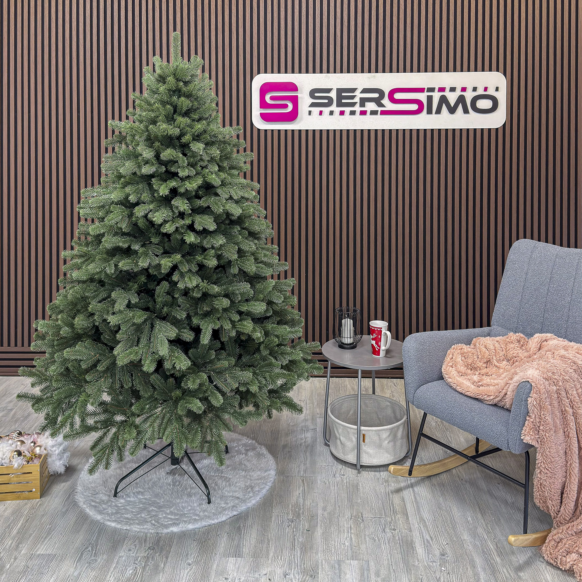 Sersimo Versailles Select műfenyő, teljes 3D, 210 cm - Image 3