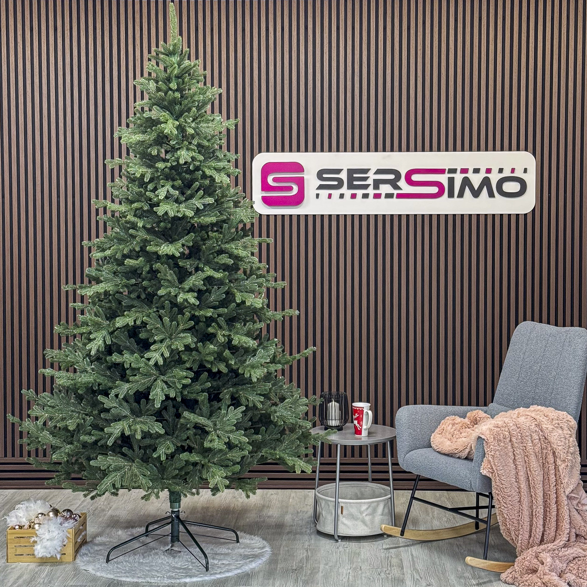 Sersimo Viena Select műfenyő, Christmas Deluxe, teljes 3D, 250 cm - Image 5